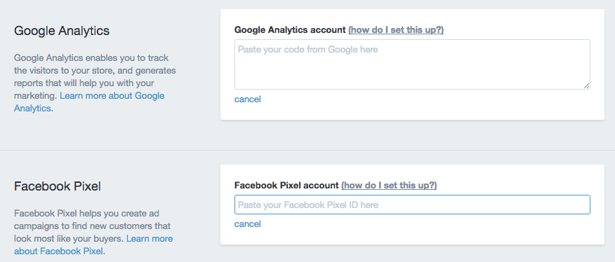 Facebook and shopify 3