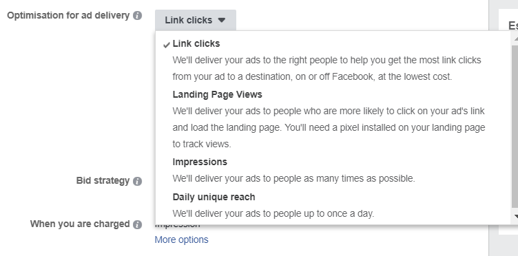 Facebook Traffic or Conversion 2