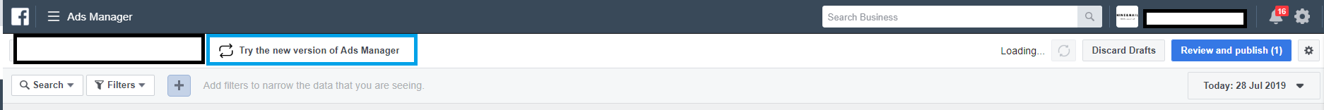 New Facebook Ads Manager 2.0